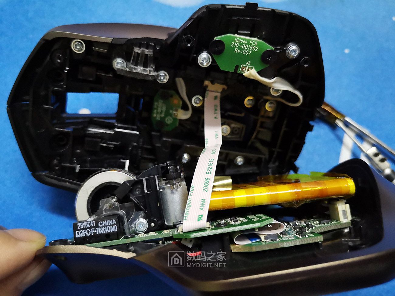 罗技mxmaster无线鼠标拆开并更换ttc防尘金微动