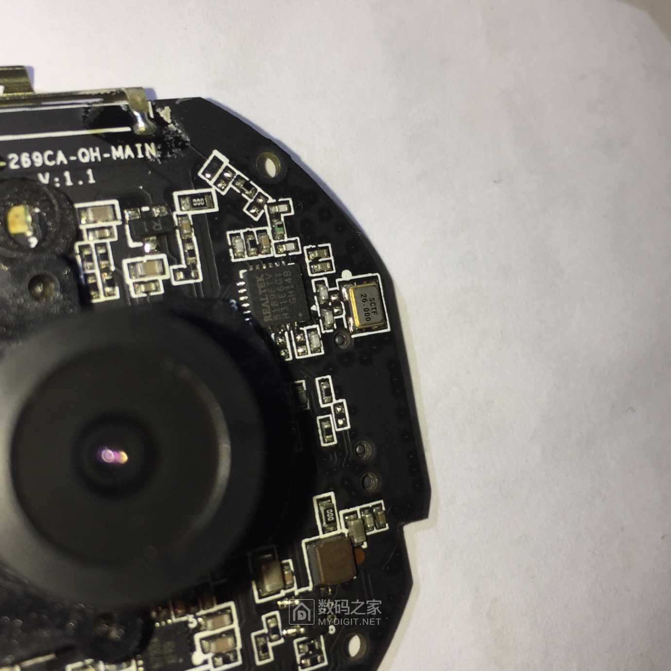 拆一个360水滴摄像头