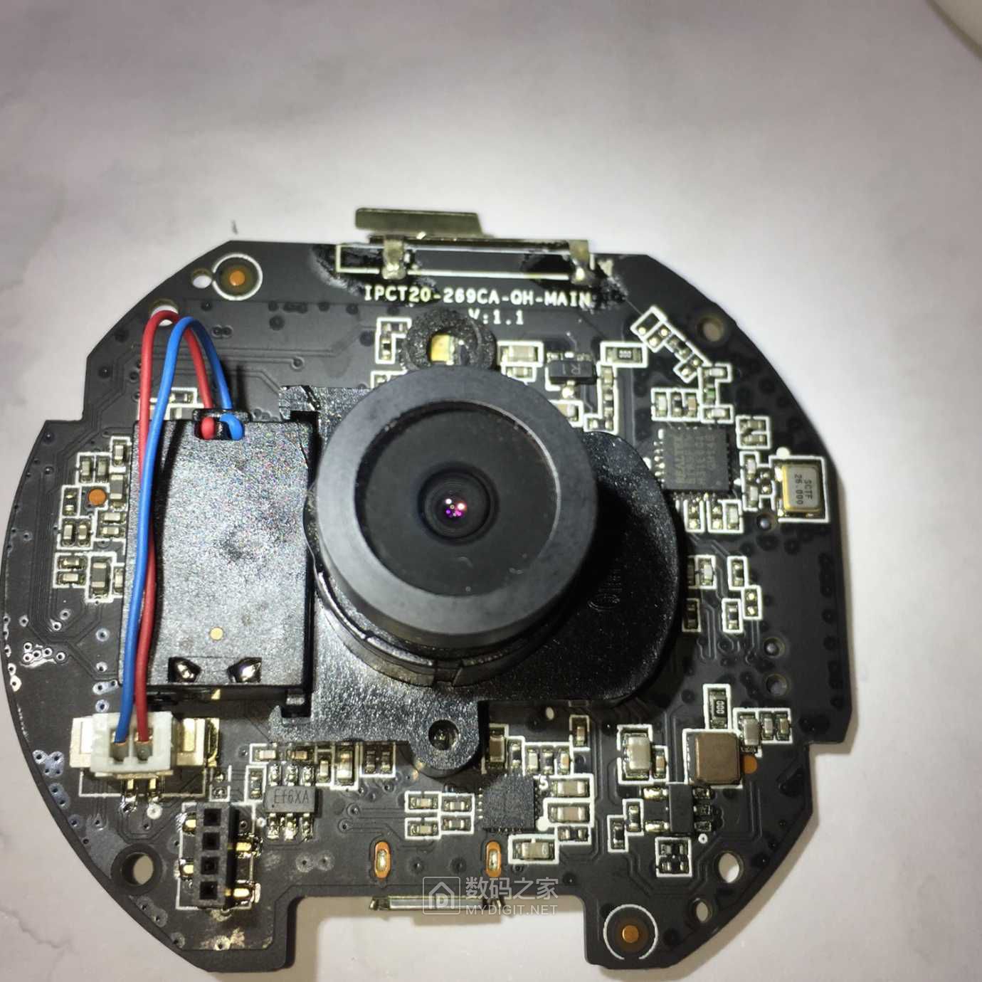 拆一个360水滴摄像头