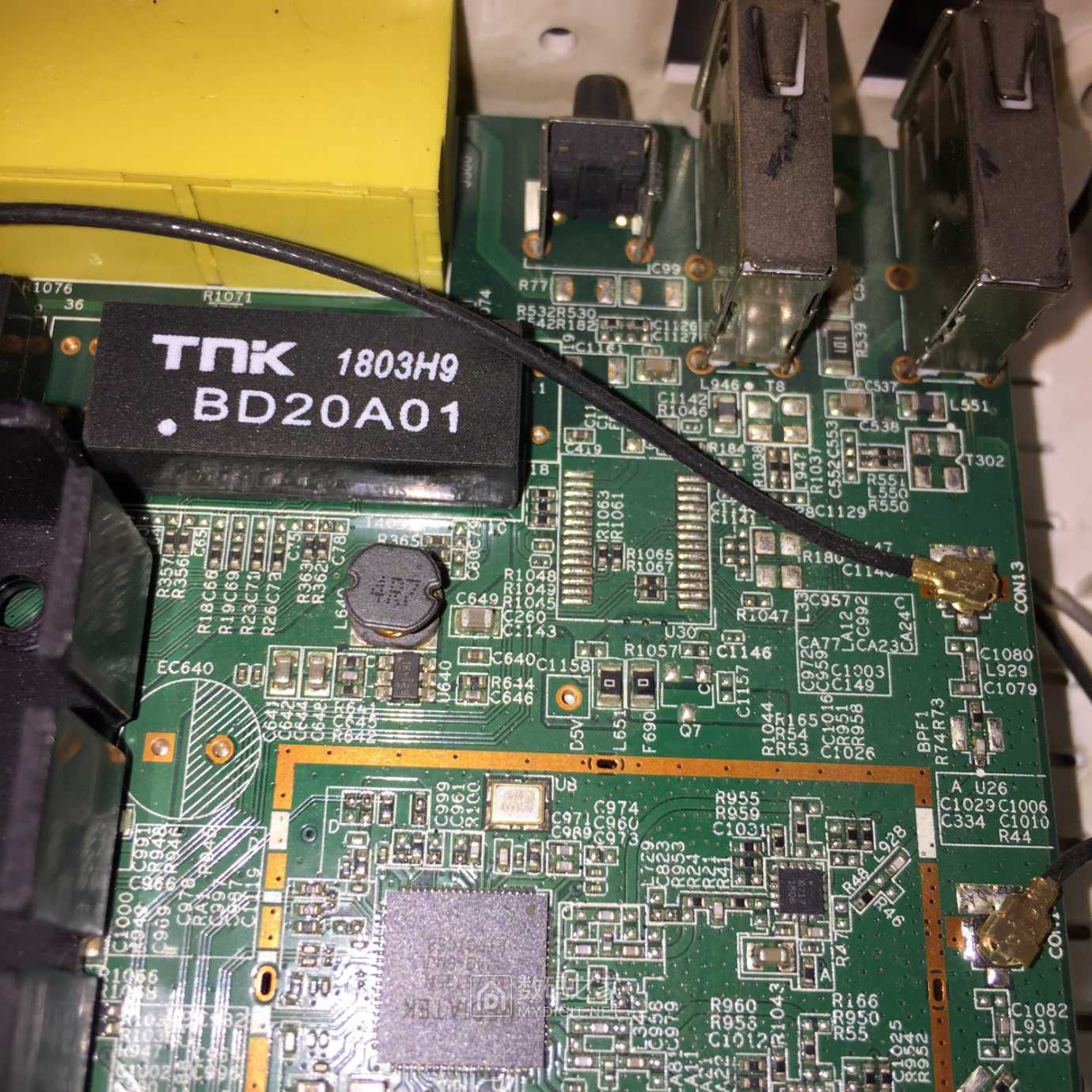 拆一个移动光猫吉比特pt939g