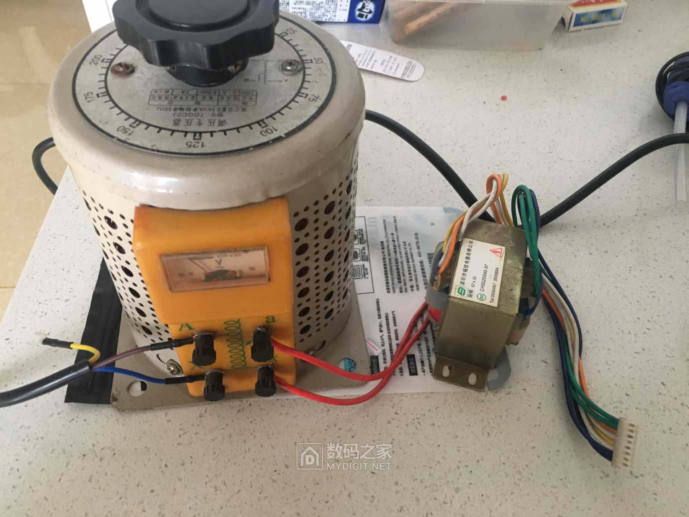 电源老式0250调压器