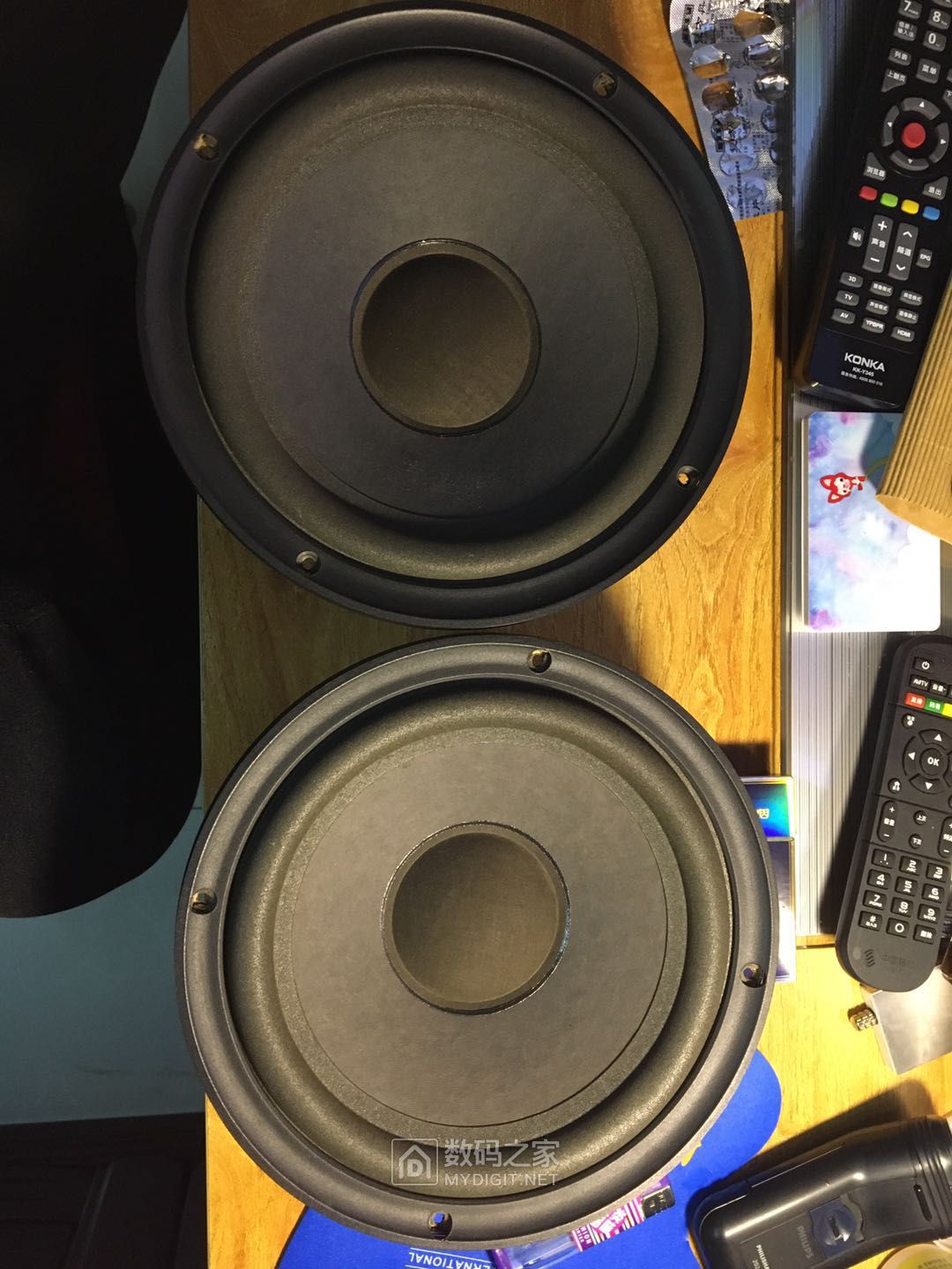 bose301四代——八寸底音喇叭真假对比细节图