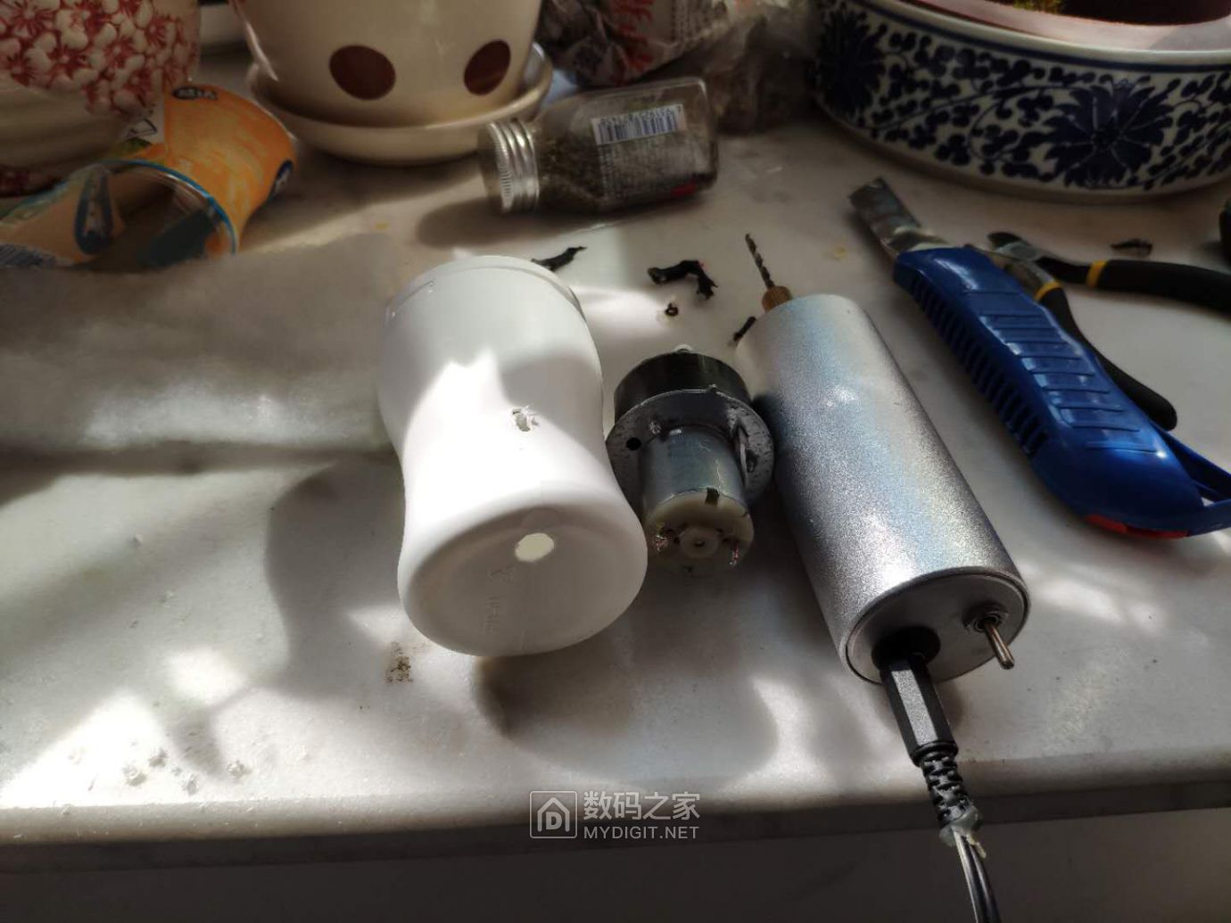 bosch 5-12v石墨旋片无油小气泵diy增氧泵