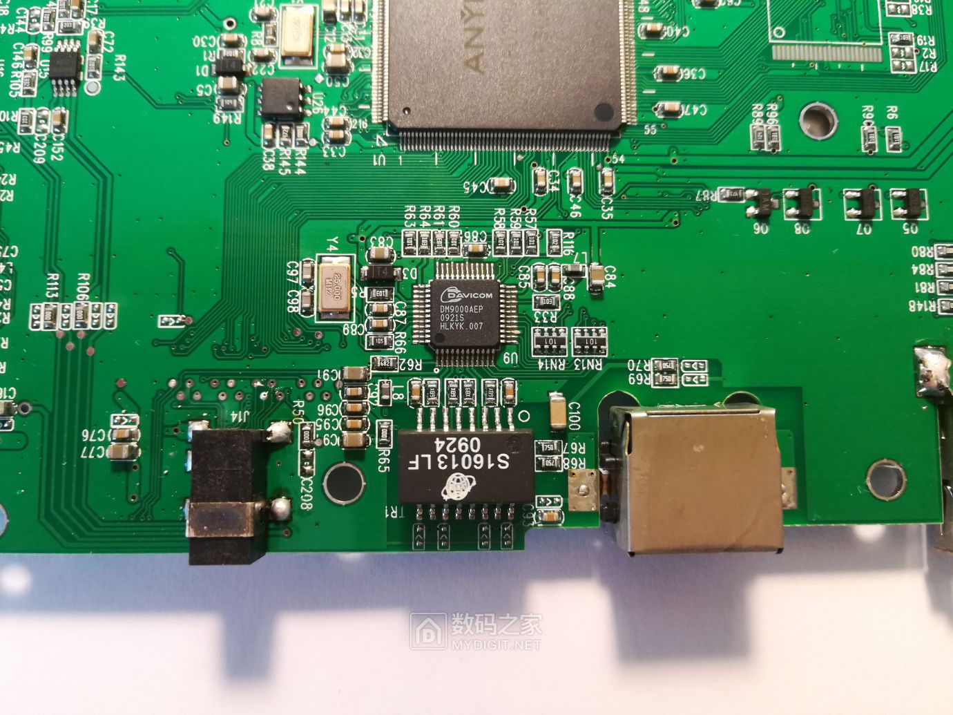 LAN100Mbps芯片及网络变压器+网口