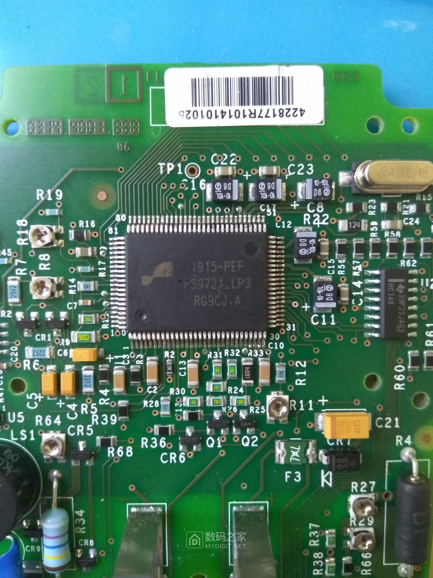 拆福禄克fluke17b万用表换芯