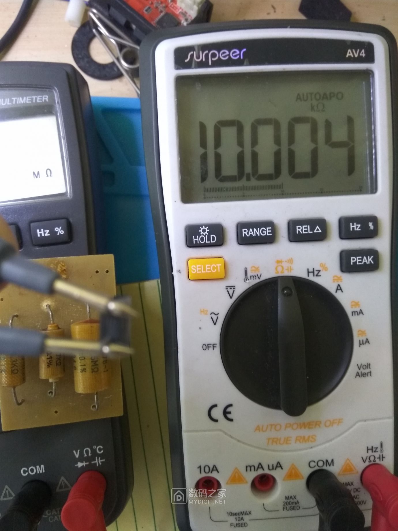 拆福禄克fluke17b万用表换芯