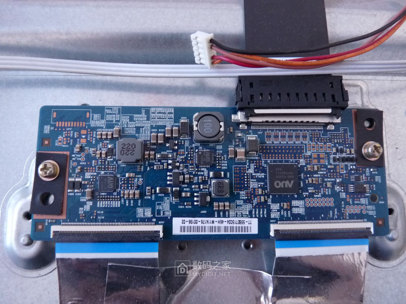 拆修长虹50液晶电视,换全部背光灯条