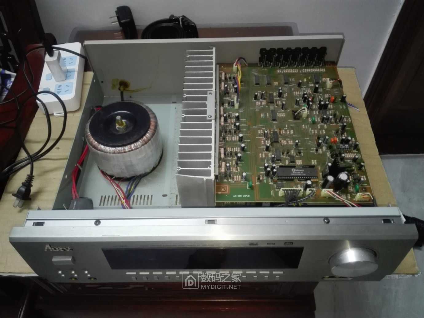 拆解威士邦auky ak-286功放,看看做工咋样