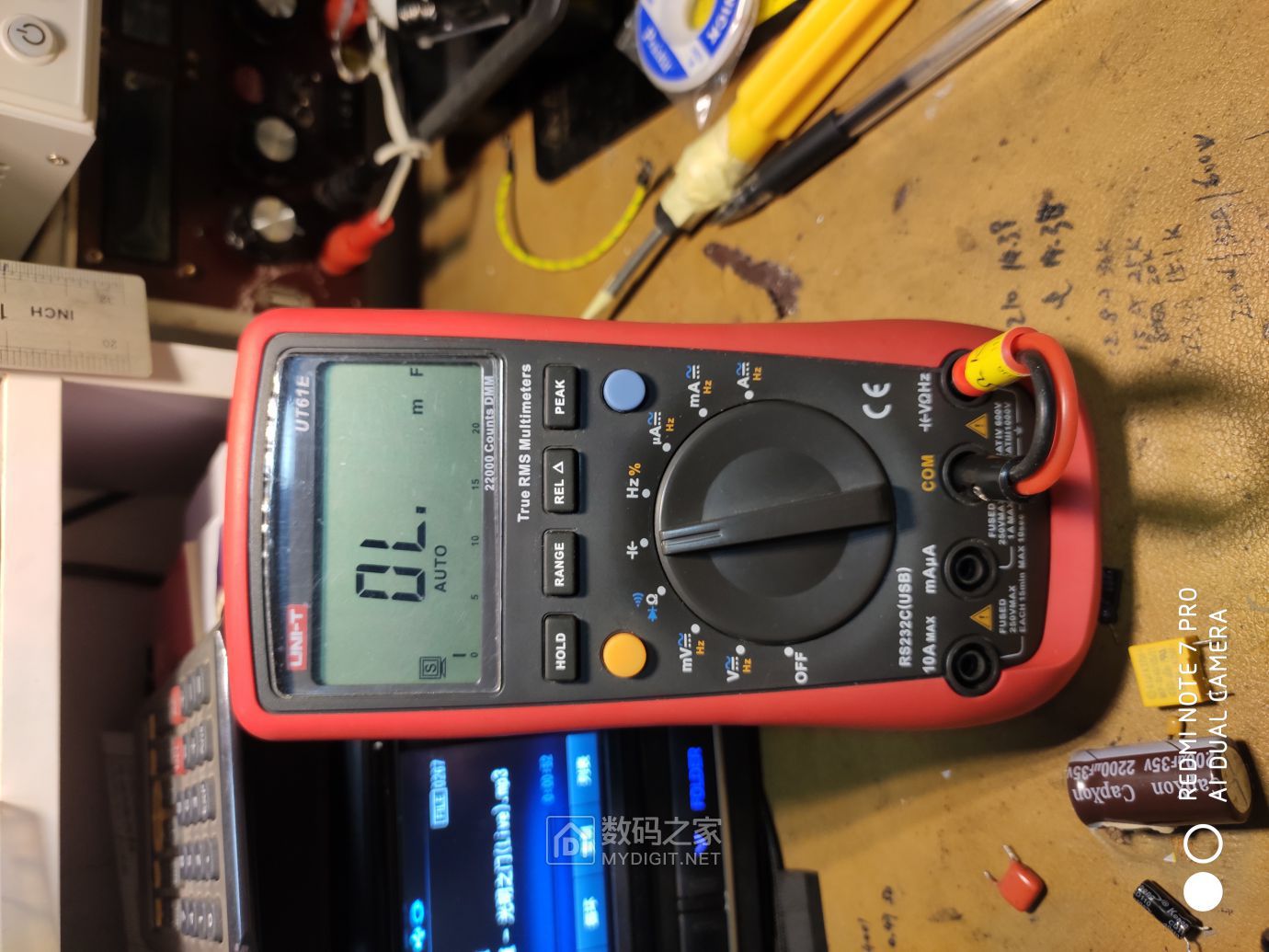 199元出ut61e万用表附带拆机图