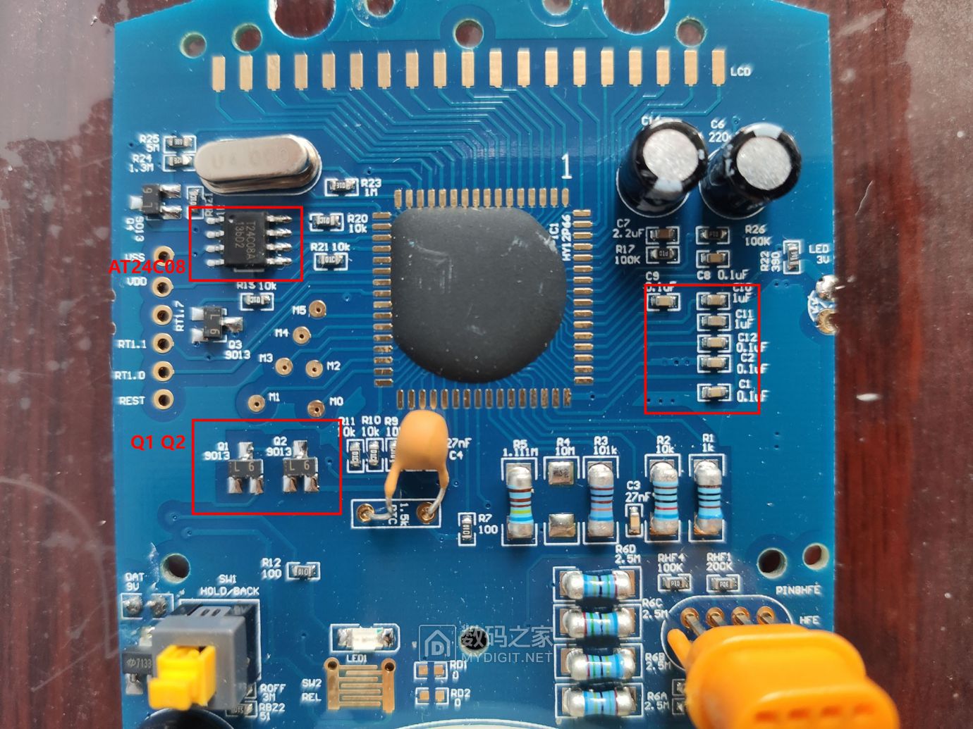 胜利vc890c电阻档失灵维修记录