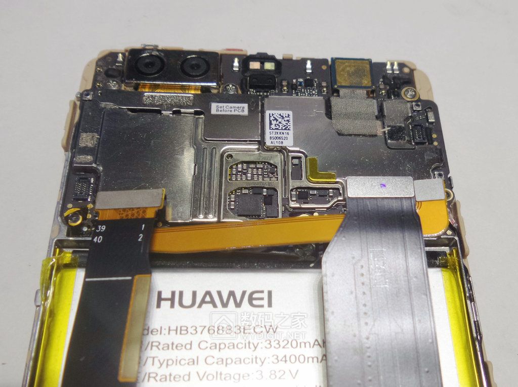 『rose 拆解』拆华为p9 plus换电池. - 拆机乐园 数码之家