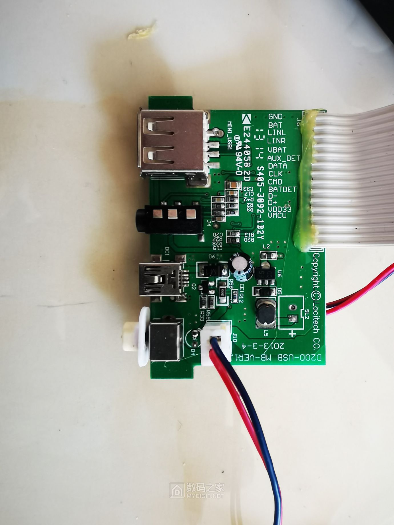 朗技d200蓝牙音箱拆解locitechibox