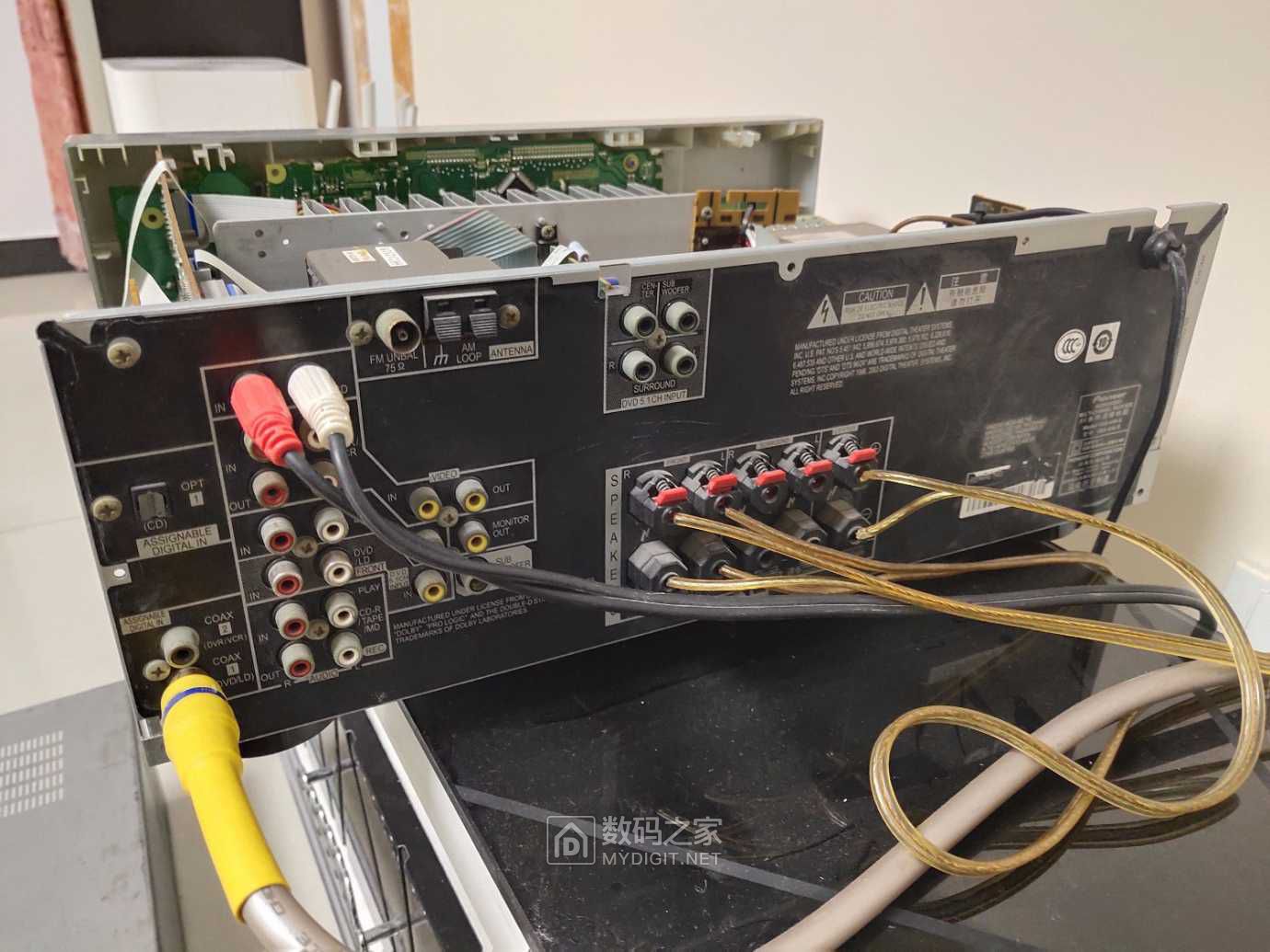 先锋vsx416功放拆了看看做工