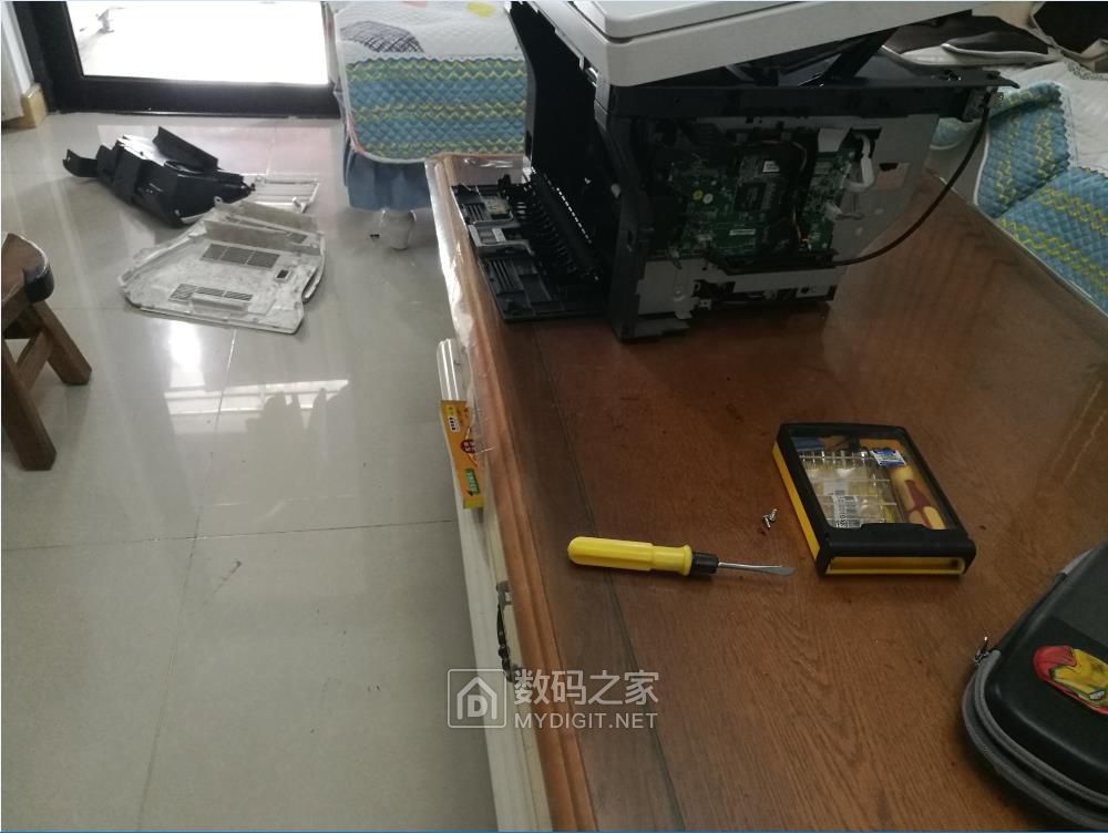 富士施乐m158b拆机取卡纸,清废粉 - 拆机乐园 数码之家
