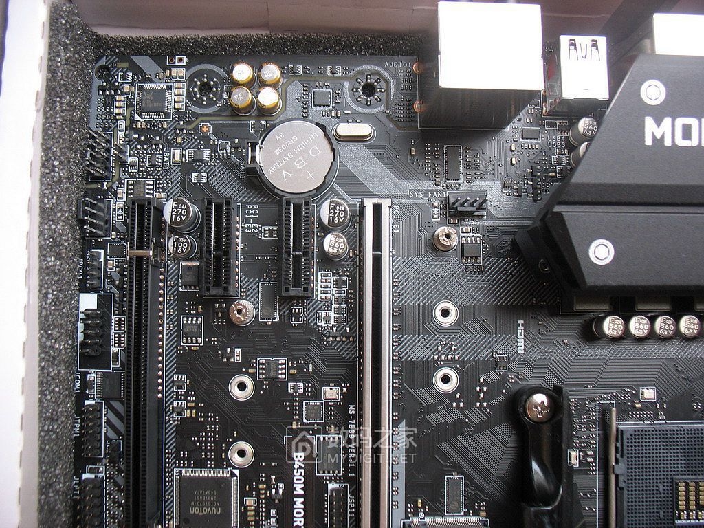 微星迫击炮b450mmortormax主板