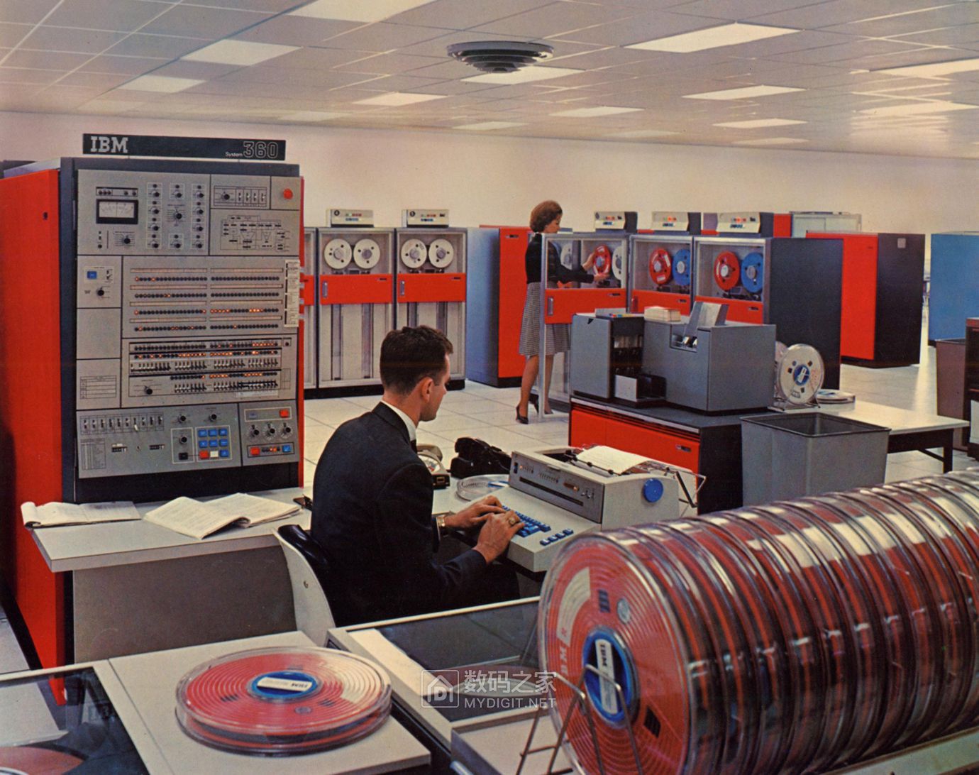 1964年生产的ibmsystem360电脑