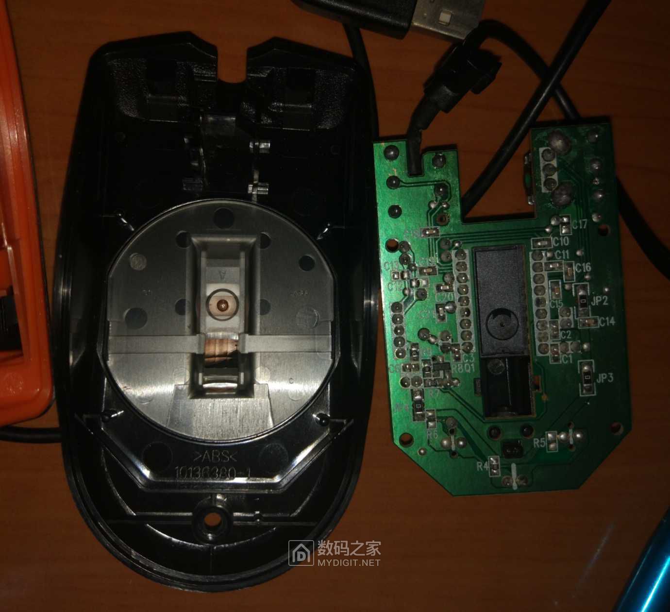 拆个联想品牌机鼠标