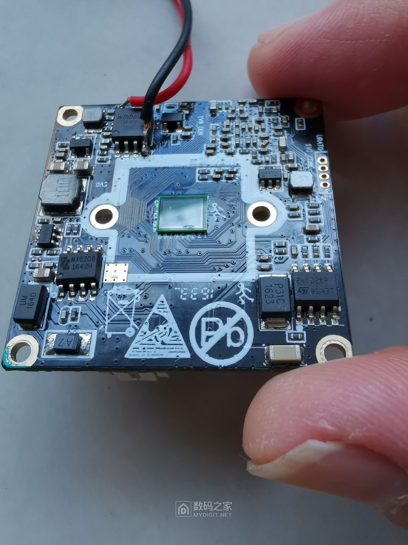ip6013a网络监控摄像头拆修
