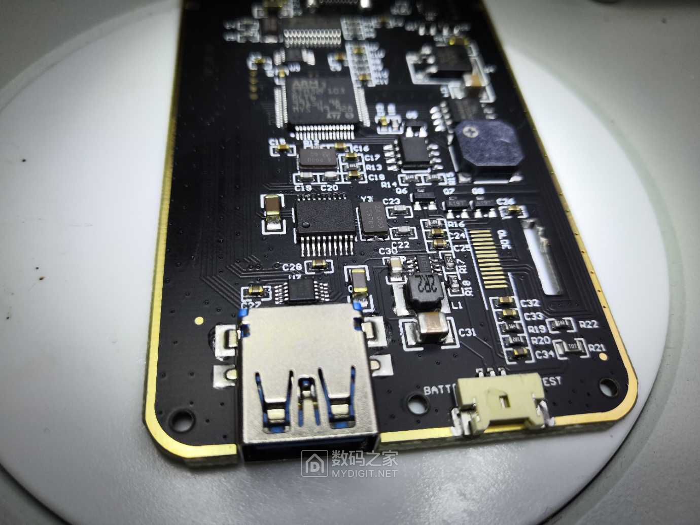 拆解x宝卖的iphone紫屏读写工具代替串口线