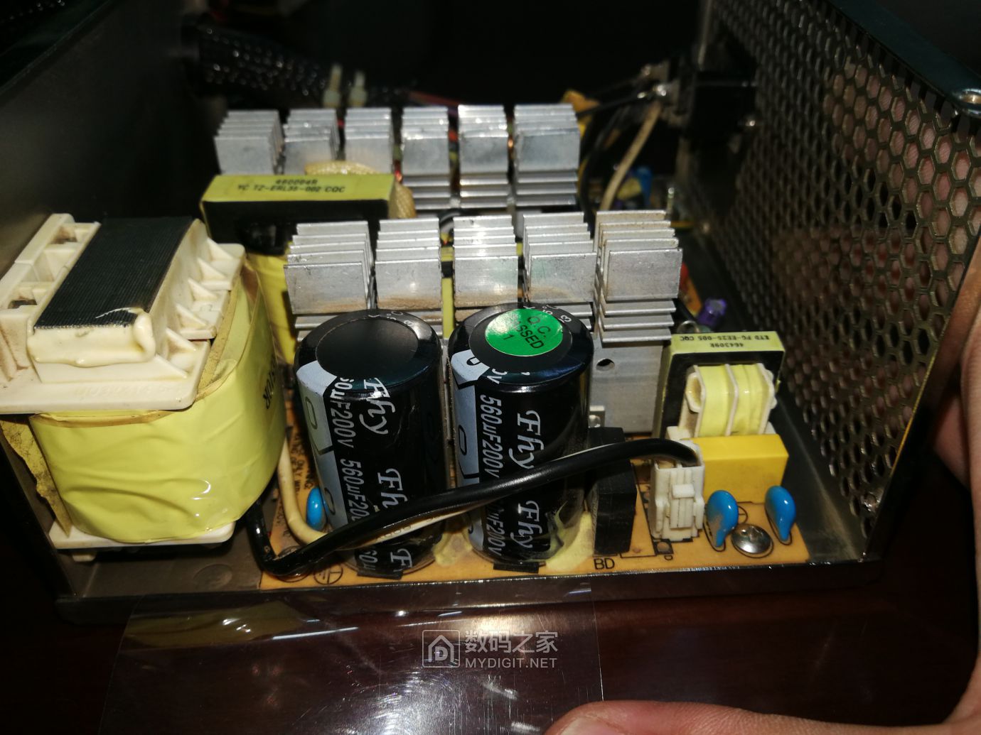 拆解08年的金河田开关电源atxs300不知道还有何用途