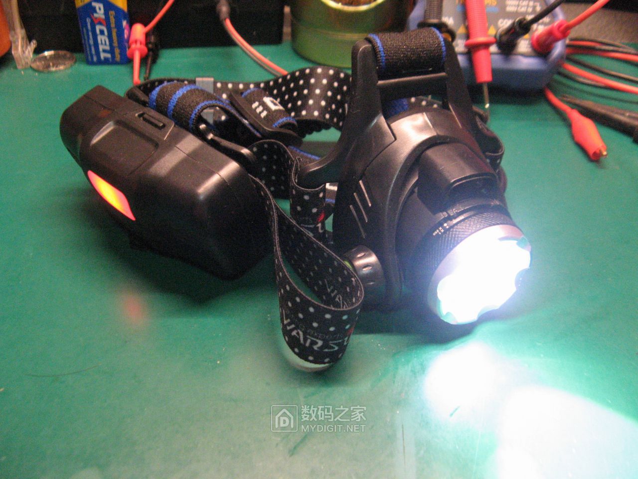 拆修一个shinefire的感应头灯