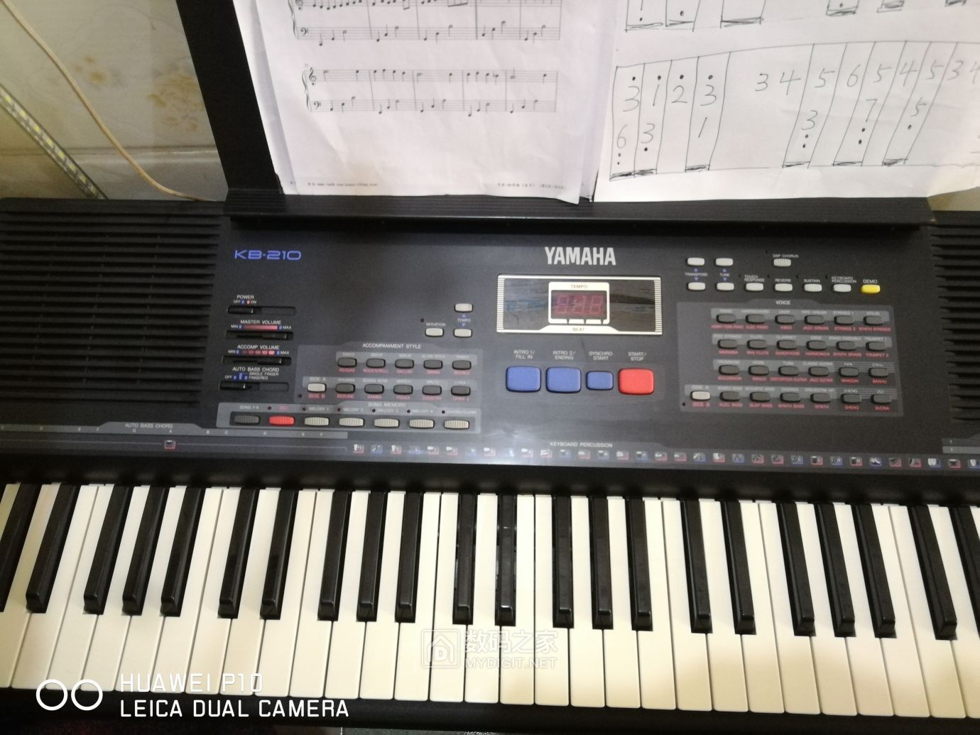 雅马哈kb210电子琴首拆内部很新二十多年了还依旧坚挺