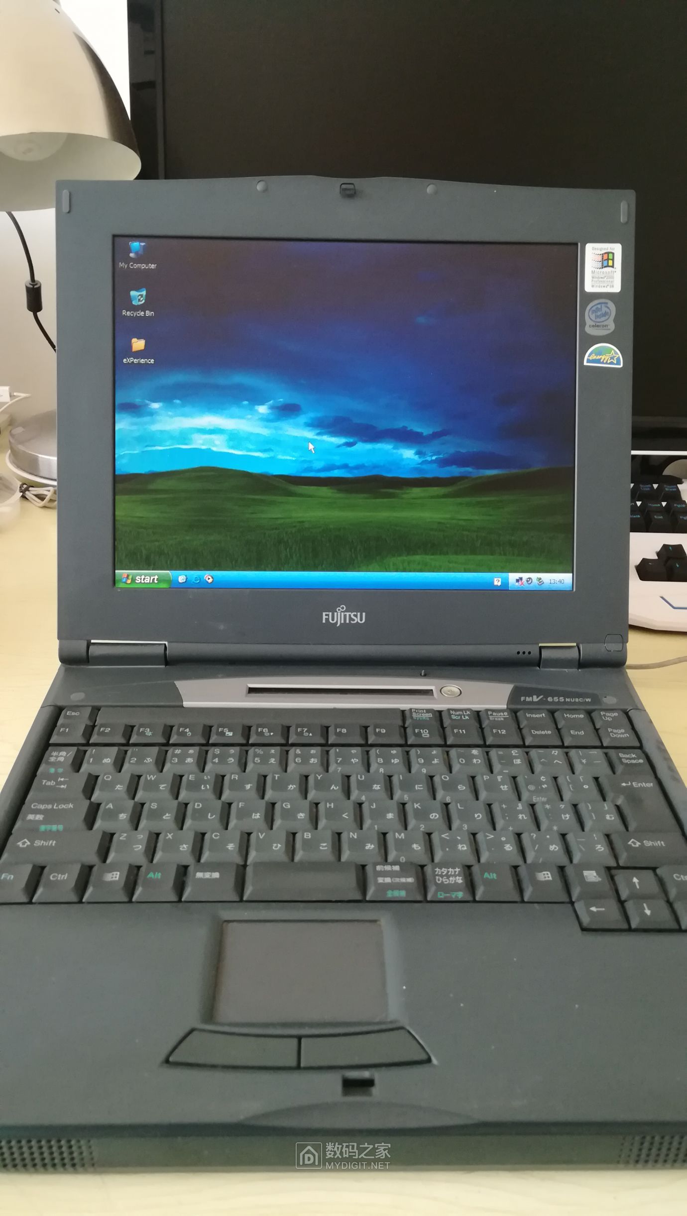 拆解打理维修一台古董富士通笔记本电脑fujitsufmv655