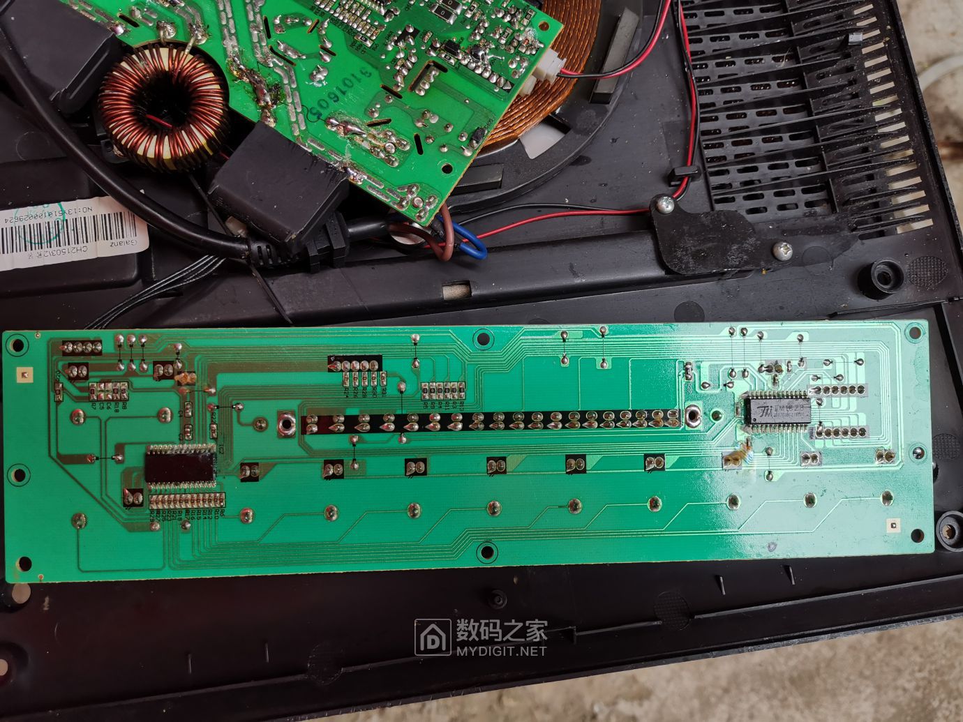 格兰仕超薄单芯片mc81f6204电磁炉ch21503