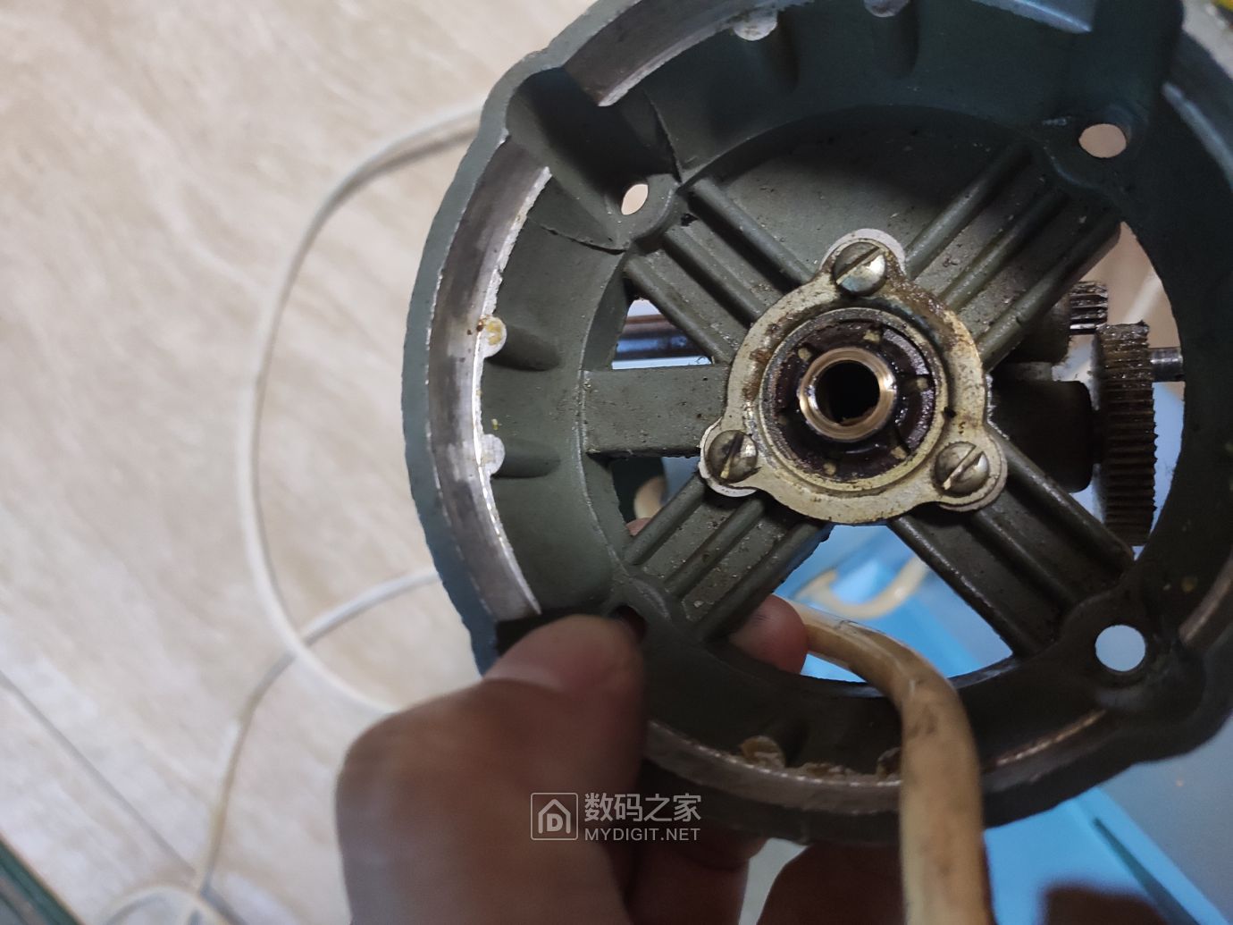 老华生台扇ft310型号400mm拆修