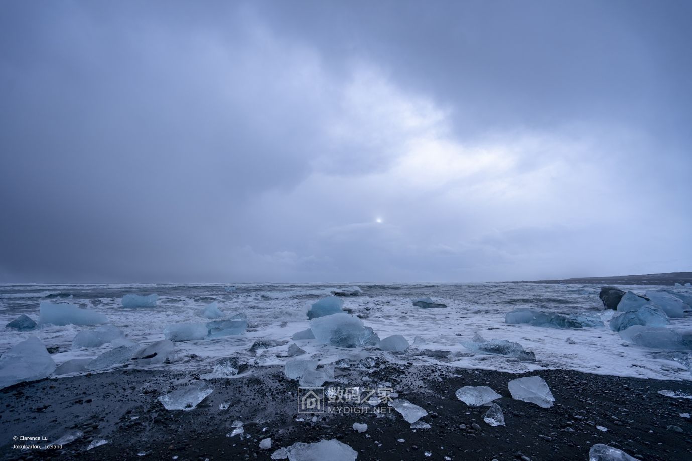 冰岛钻石黑沙滩