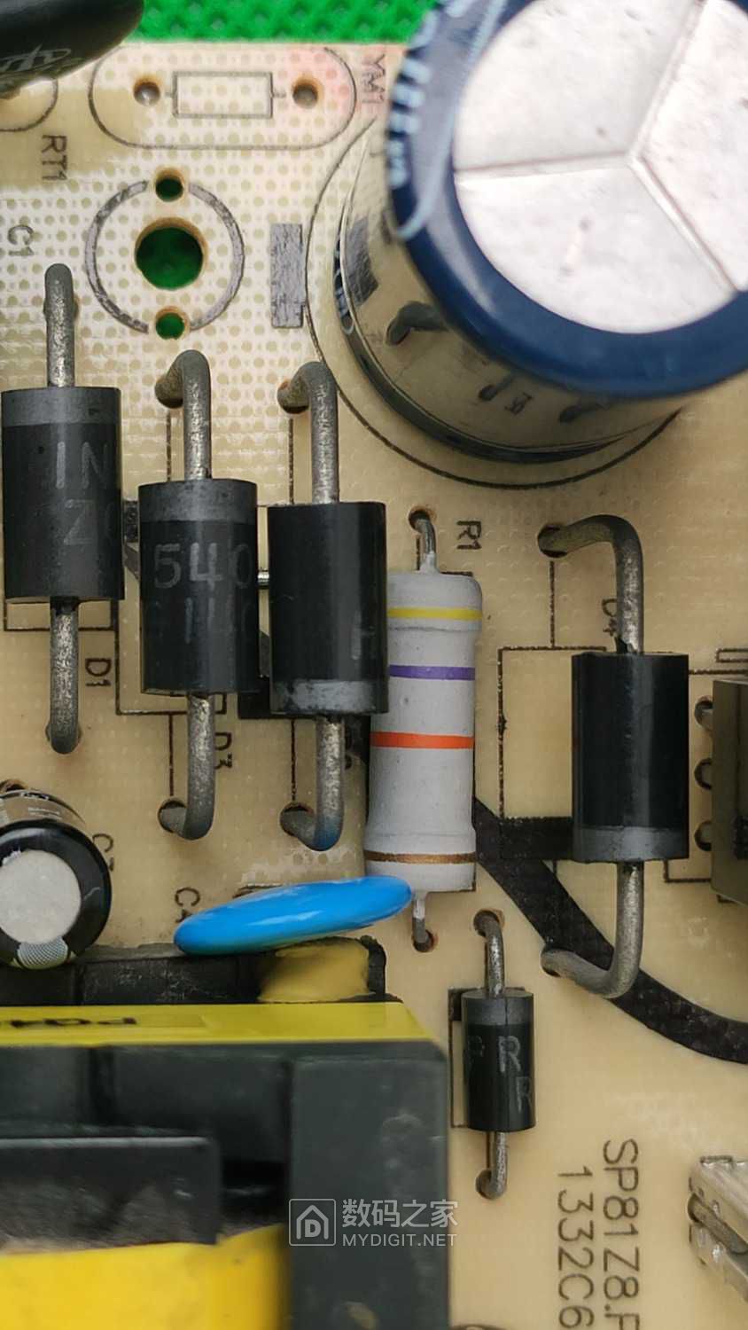 雅迪48v20a充电器拆解