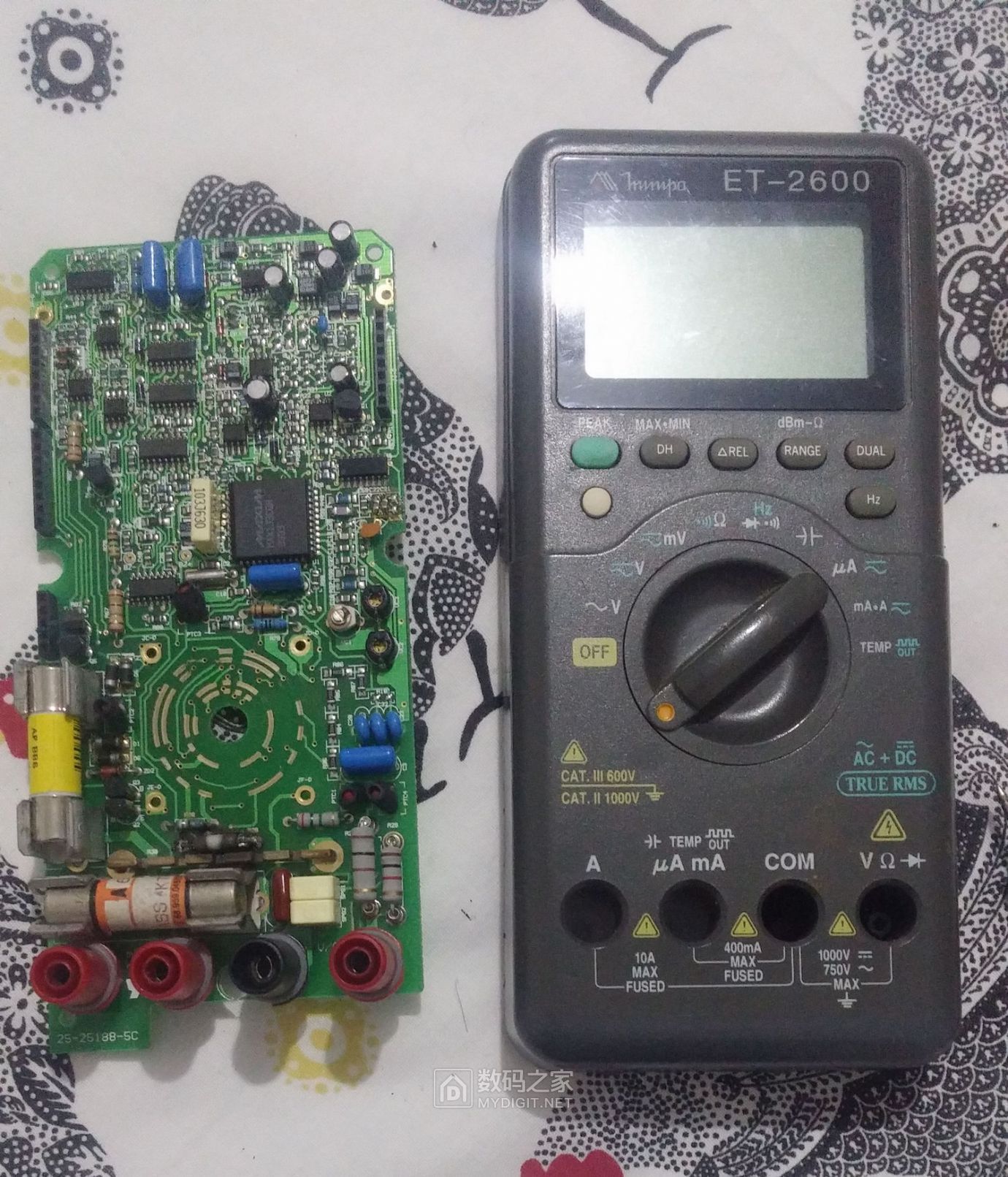 minipa et-2600万用表拆解