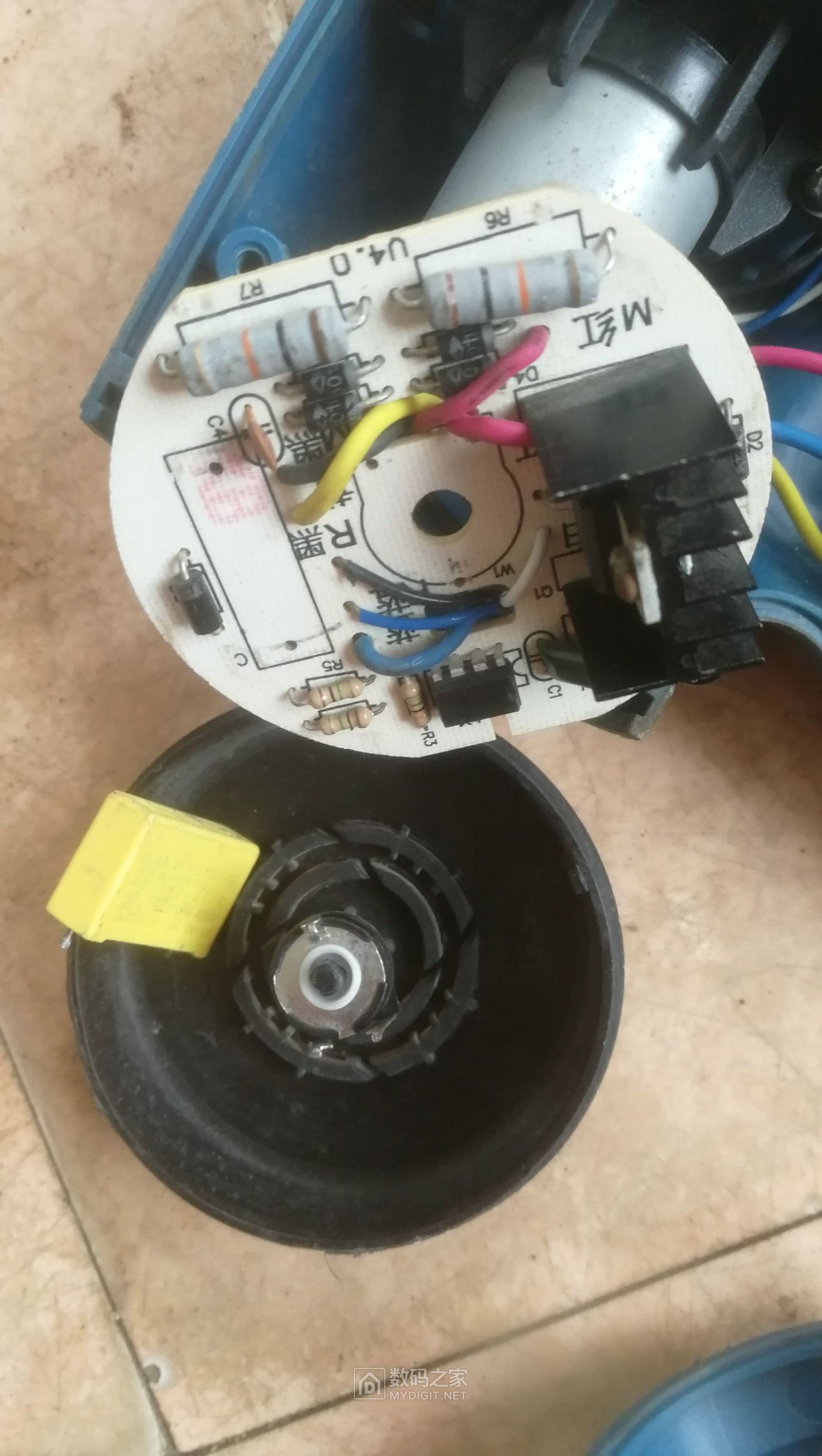 拆一把5块钱废品站收的东成热风枪