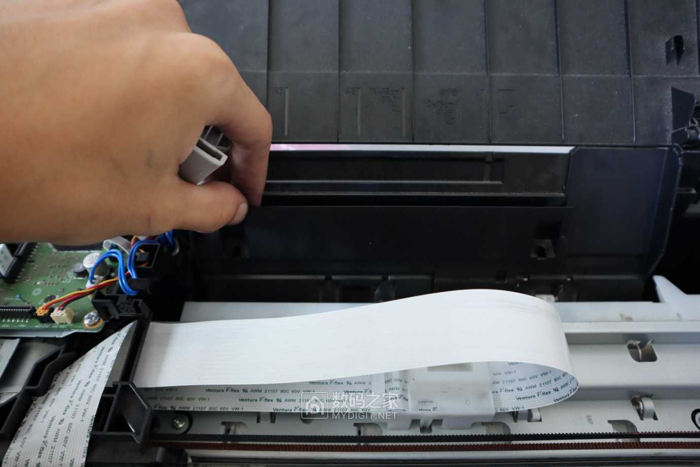 一个插头导致佳能ts3110喷墨打印机卡纸,大修 - 拆机乐园 数码之家