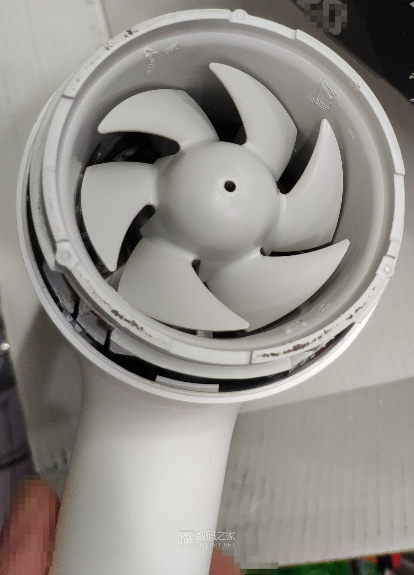 小米米家水离子吹风机电吹风cmj01lx拆机