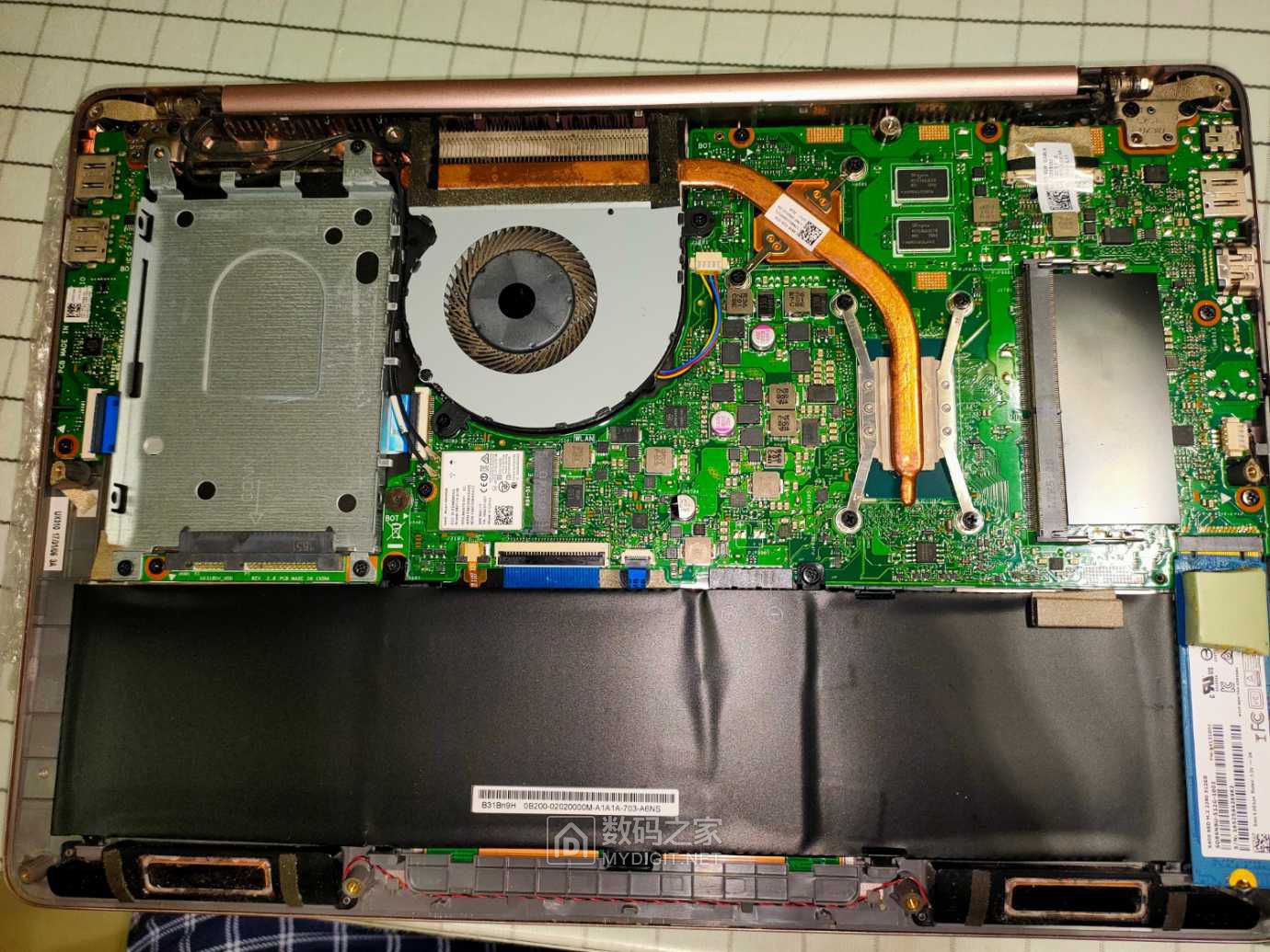 华硕品质,奸若磐石(拆u4000u) - 拆机乐园 数码之家