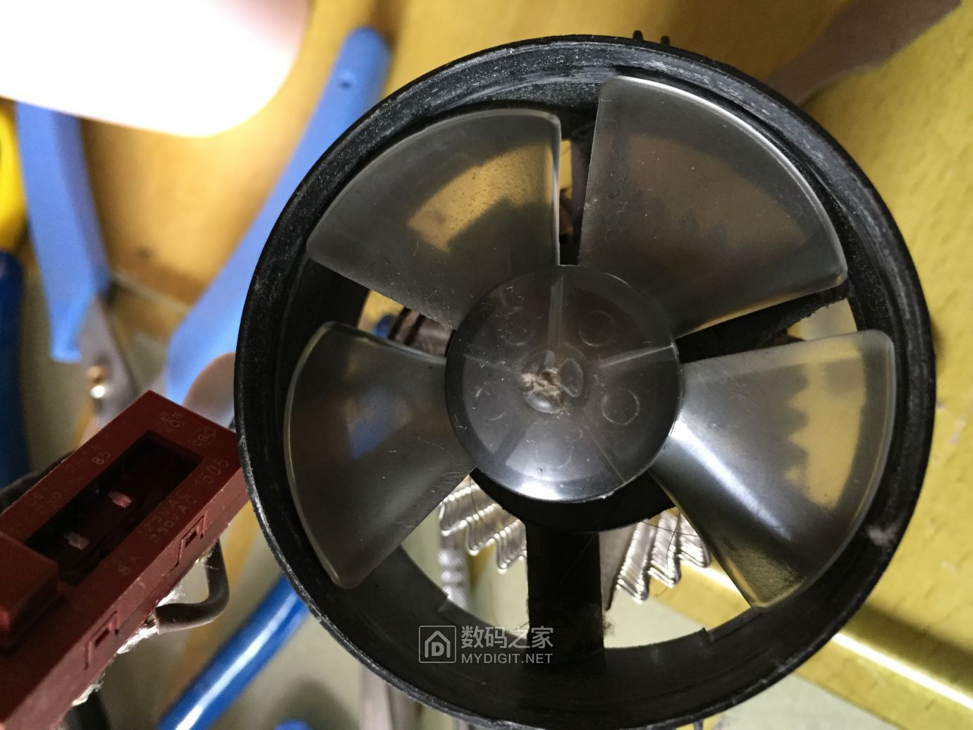 拆个飞利浦吹风机philips1200w
