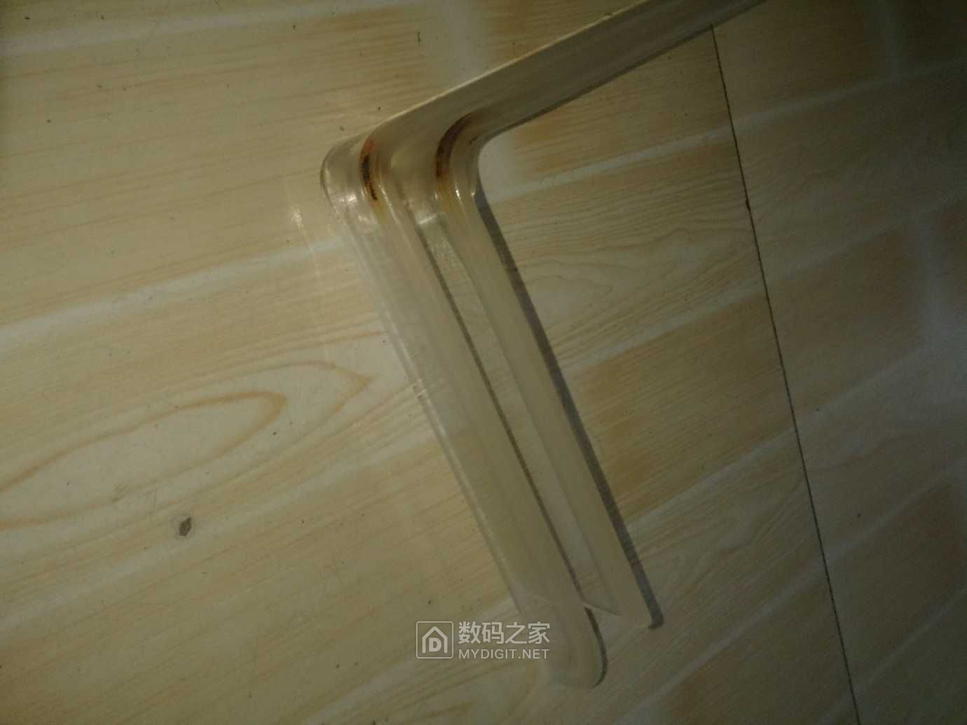 热喷枪加热厚亚克力做个挡板