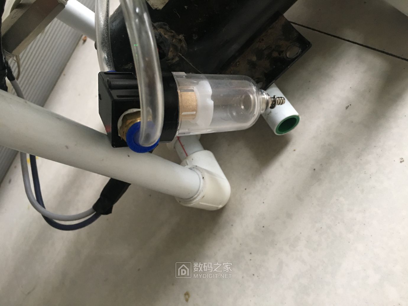 过滤，，有水了