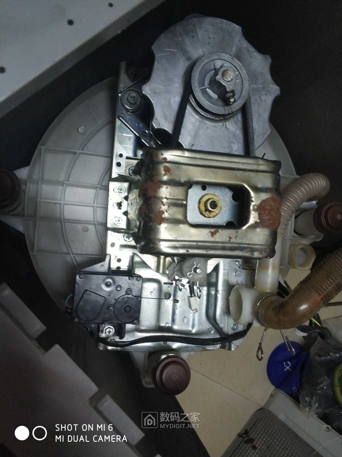 三洋自动洗衣机拆解图图片