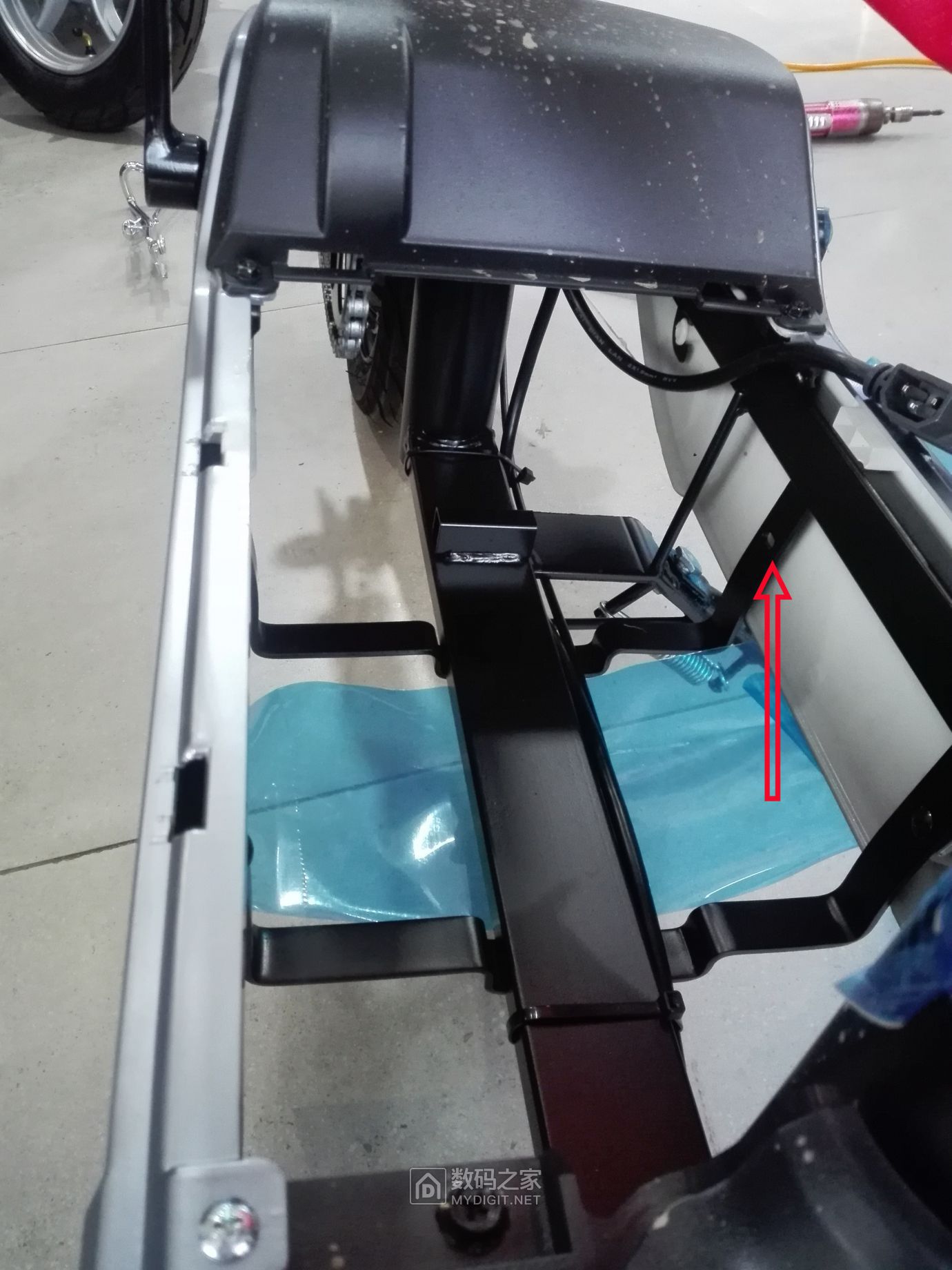 台铃国标电动车车架