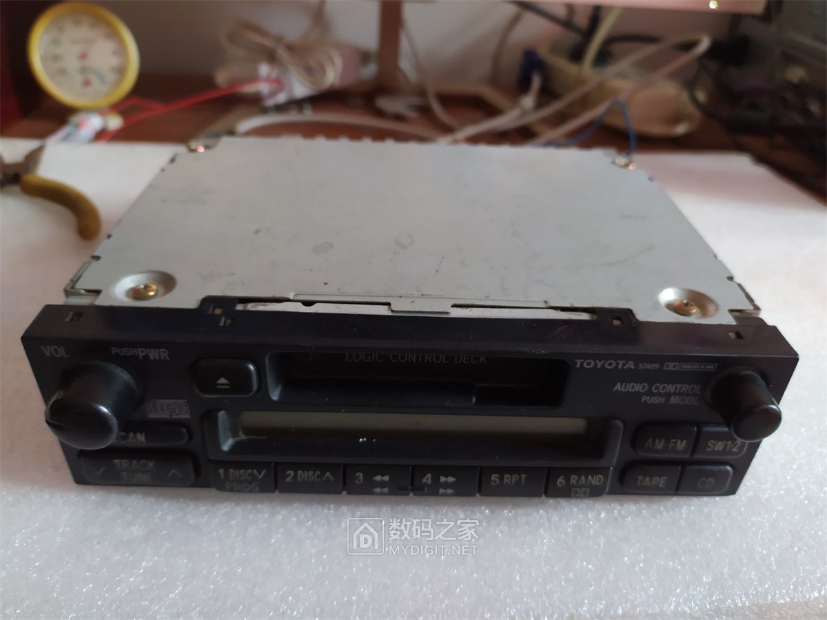 珍藏车机丰田8612060360磁带收音功能带短波