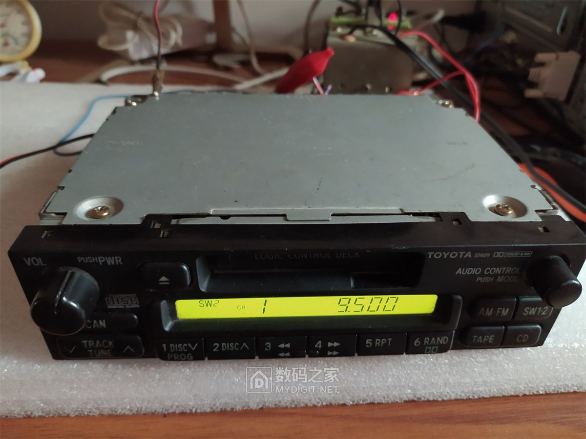 珍藏车机丰田8612060360磁带收音功能带短波