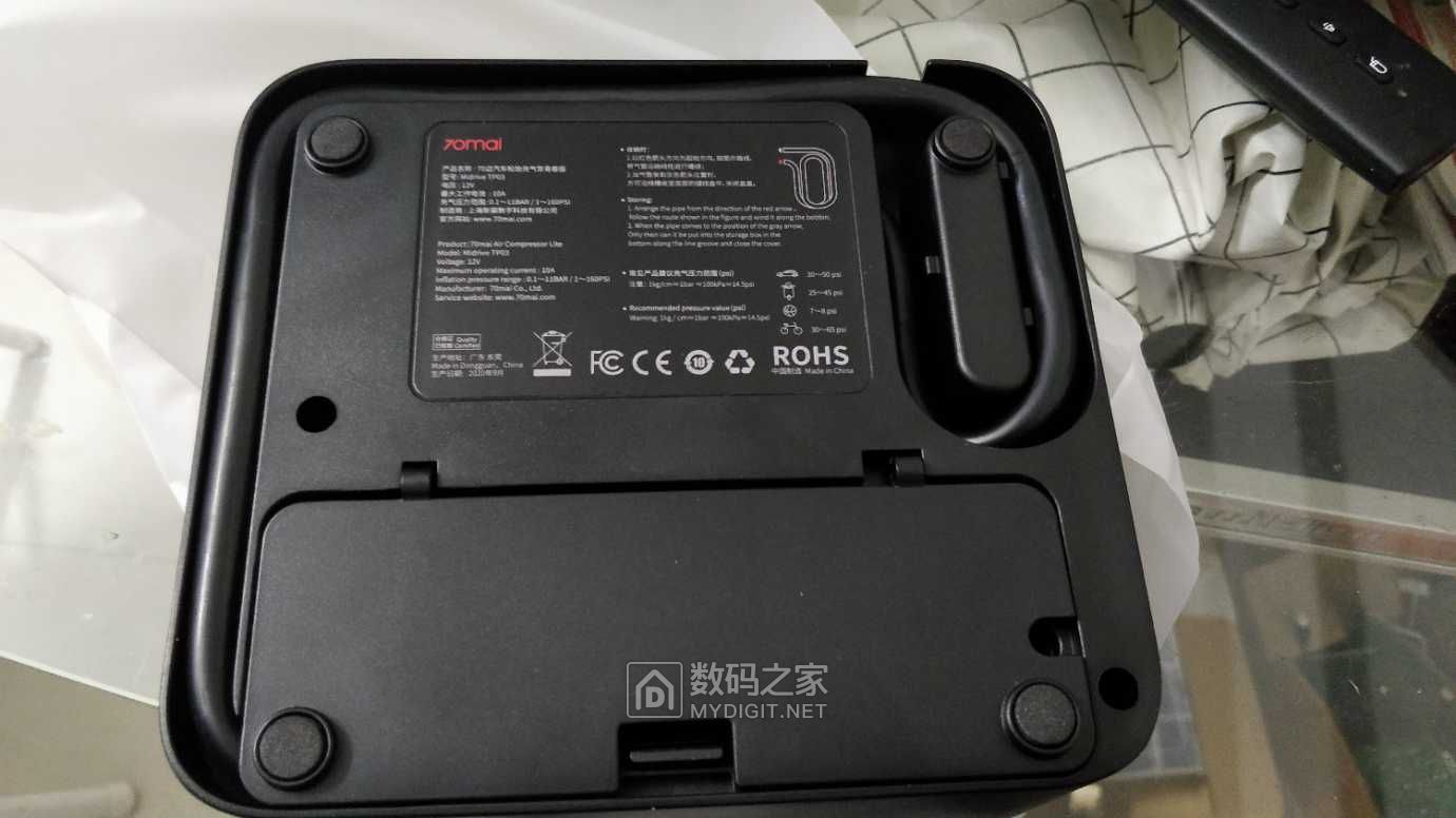 拆解小米生态的70迈充气泵青春版