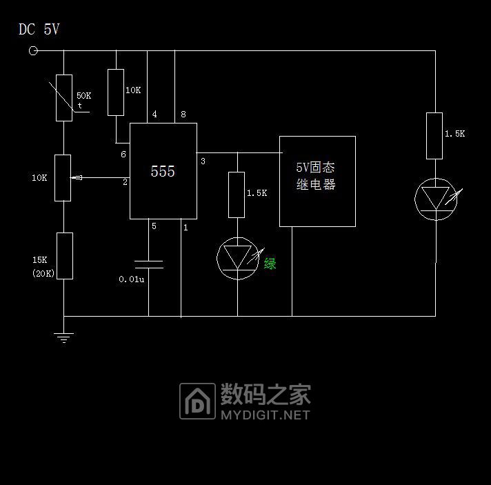 电褥子开关原理图图片