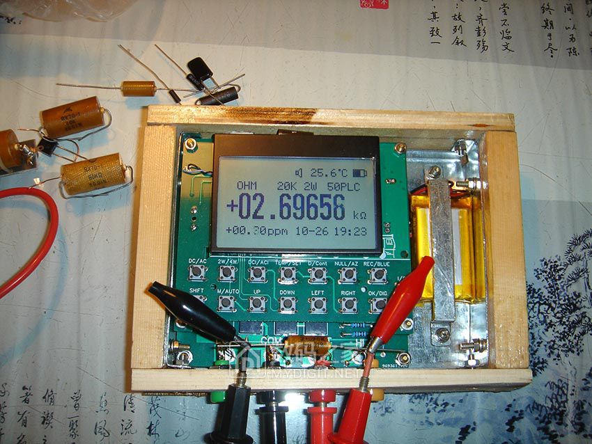 自制6位半数显万用表