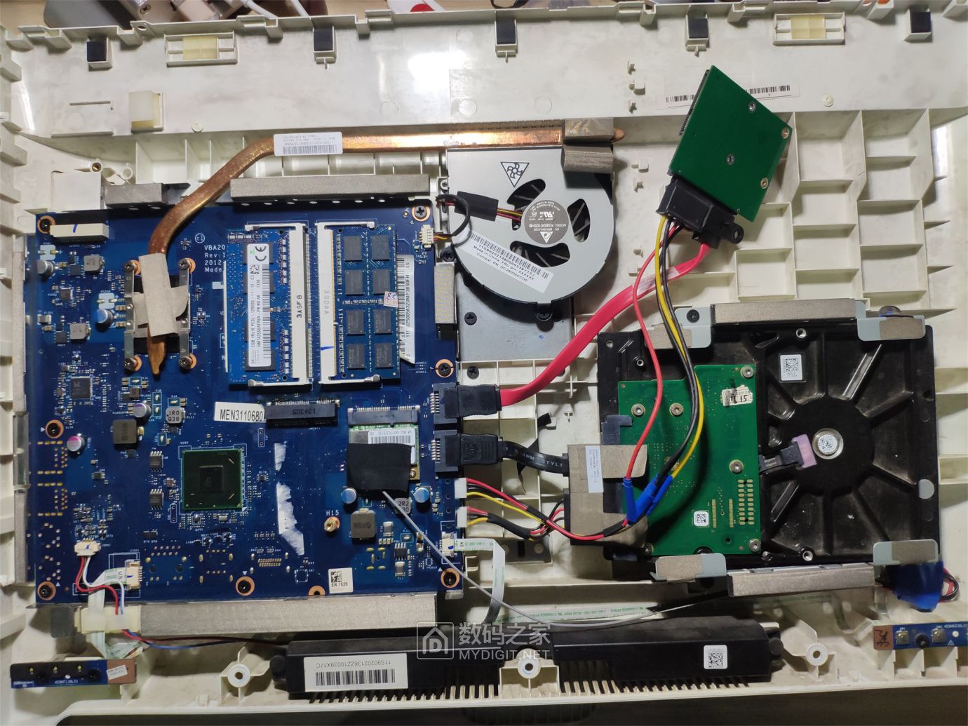 『x折腾』联想一体机试着折腾硬盘位失败(lenovo c240) - 拆机乐园