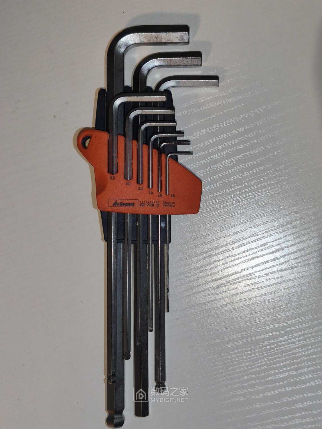 一套霍夫曼 garant 内六角扳手,蒙尘多年重见天日