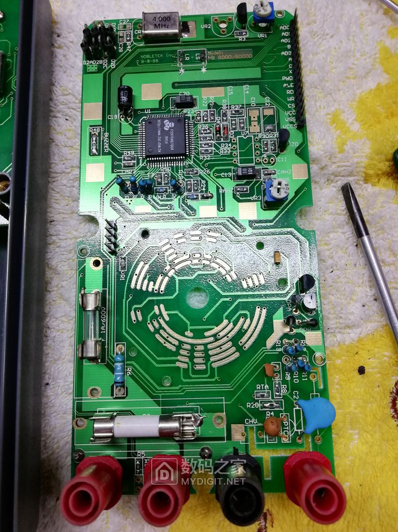 拆个捡来了noble80000万用表