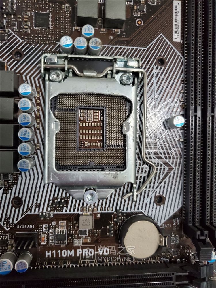 msi/微星 h110m pro-vd主板 支持i7cpu ddr4内存